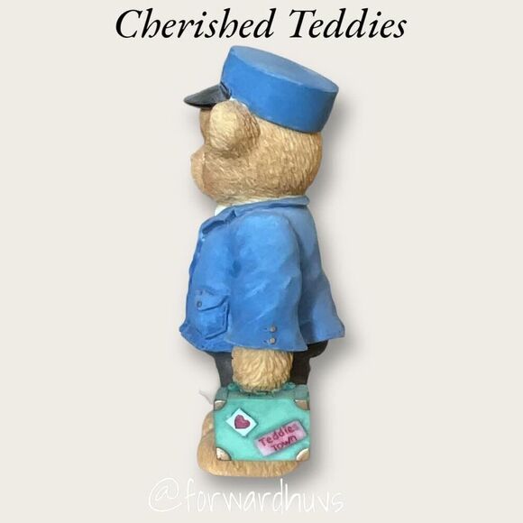 Enesco Cherished Teddies "Lloyd" Charter Member 1997 Membearship Figurine - Picture 5 of 8